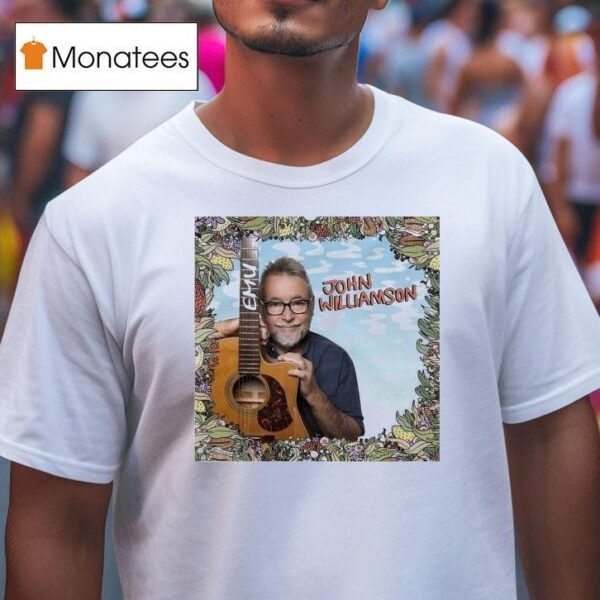 John Williamson Ausmusic Guitar T Shirt