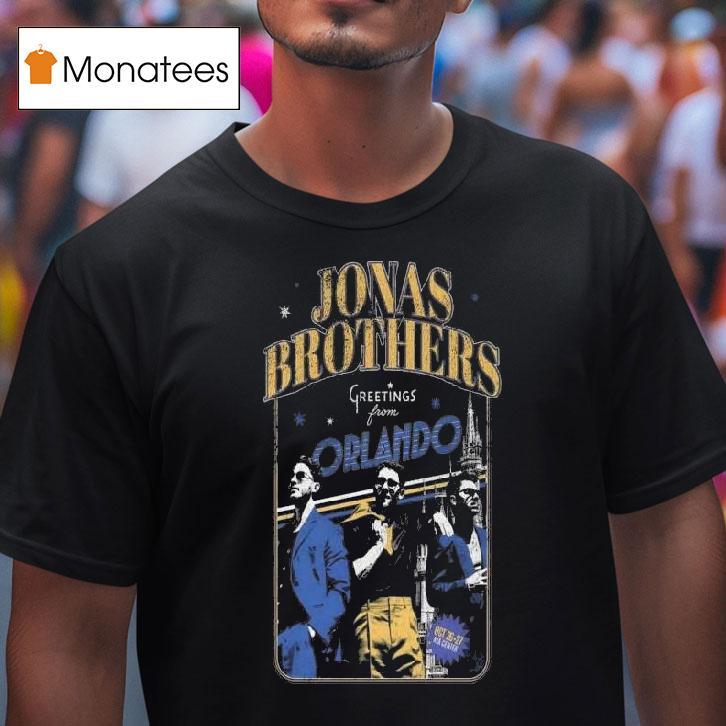 Jonas Brothers In Orlando Fl On Oct T Shirt Jonas Brothers In Orlando Fl On Oct T Shirt