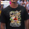 Jurassic Park Years Thank You For The Memories Signatures T Shirt