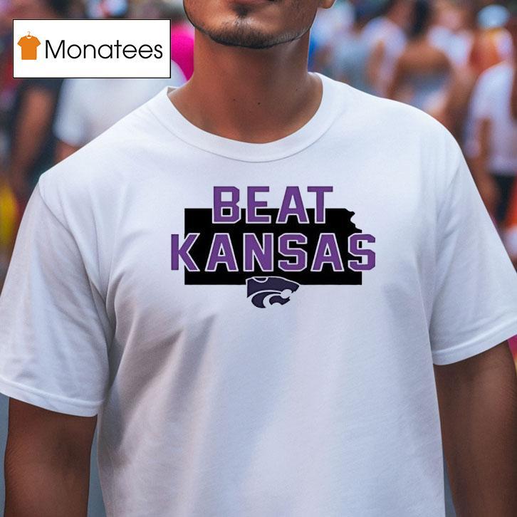 K State Beat Kansas Logo T Shirt K State Beat Kansas Logo T Shirt