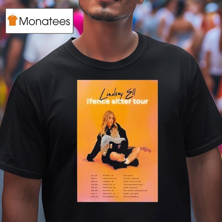 Lindsay Ell The Fence Sitter Tour T Shirt Lindsay Ell The Fence Sitter Tour T Shirt