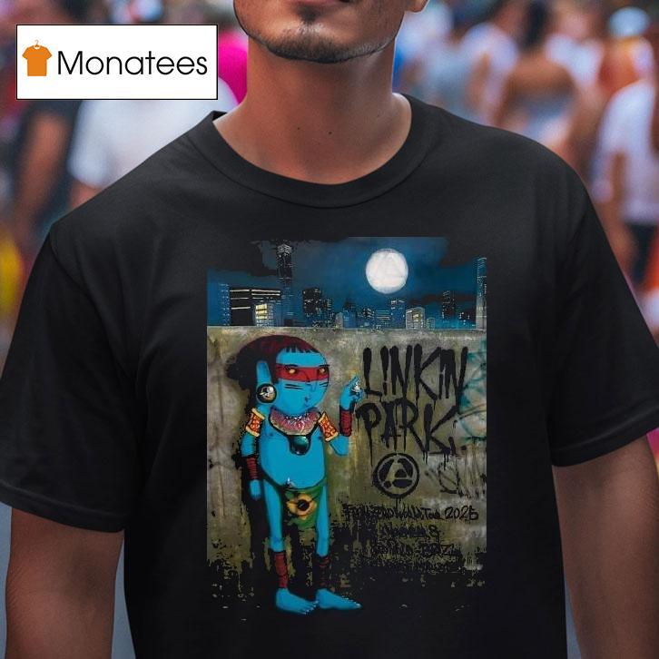 Linkin Park From Zero World Tour Sao Paulo Brazil Night At Morumbis On November T Shirt Linkin Park From Zero World Tour Sao Paulo Brazil Night At Morumbis On November T Shirt