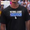 Los Angeles Dodgers Nlcs National League Champions Baseball T Shirt
