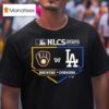 Los Angeles Dodgers Vs Milwaukee Brewers Nlcs Batter S Box Matchup T Shirt