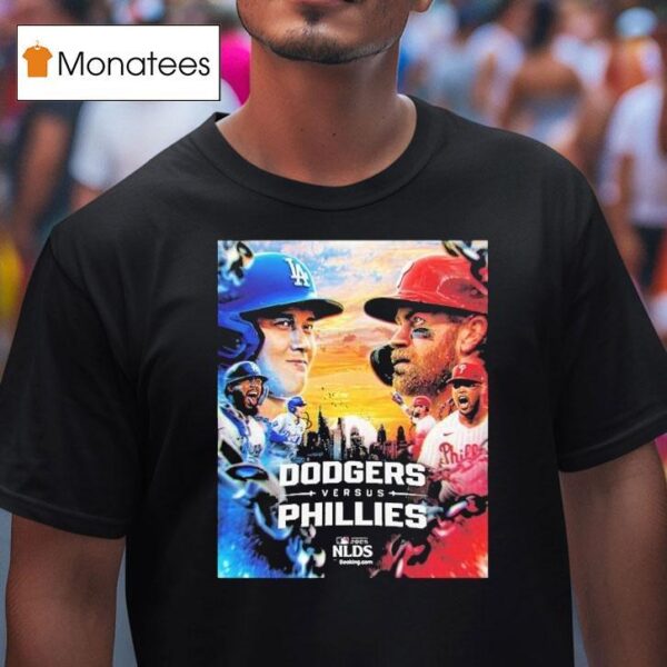 Los Angeles Dodgers Vs Philadelphia Phillies Mlb Nlds T Shirt