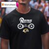 Los Angeles Rams Law Enforcement Est Logo T Shirt