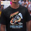 Loser Machine Mooneyes Red Hot Stock Racing Team Go Where The Action Is T Shirt
