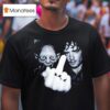 Lotr Frodo And Gollum Partying Dank Middle Finger T Shirt