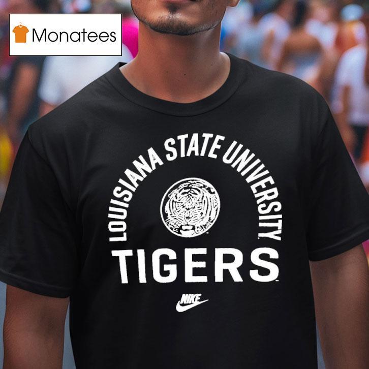 Lsu Tigers Legacy Arched Logo T Shirt Lsu Tigers Legacy Arched Logo T Shirt