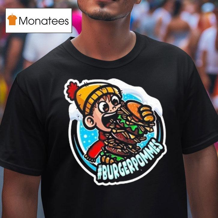 Lukas Burgerpommes Winter T Shirt Lukas Burgerpommes Winter T Shirt