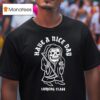 Lurking Class Greetings Have A Nice Day Middle Finger Grim Reaper T Shirt