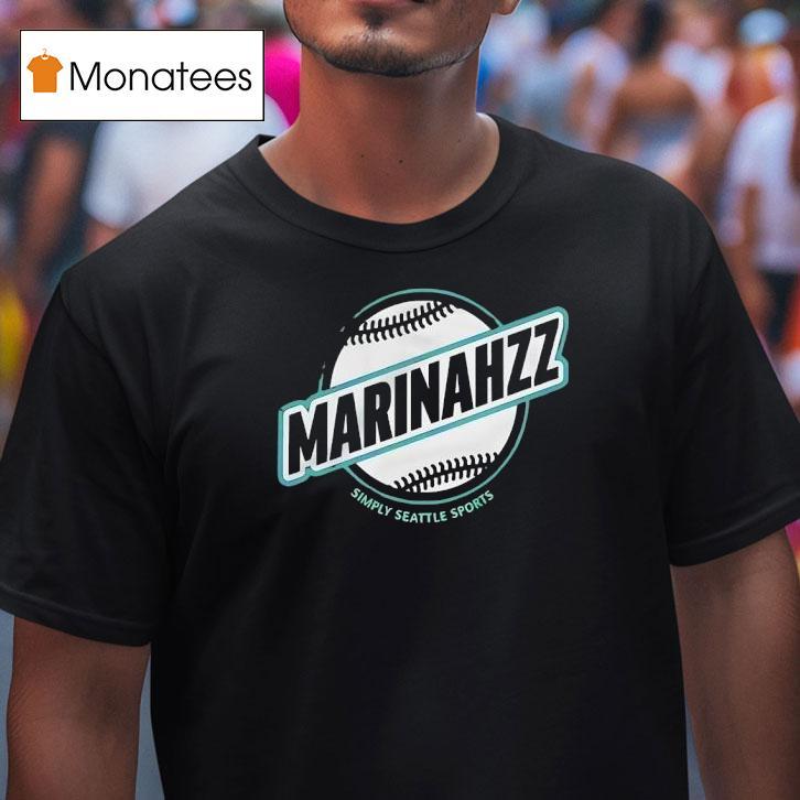 Marinahzz Simply Seattle Sports T Shirt Marinahzz Simply Seattle Sports T Shirt