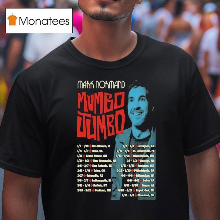 Mark Normand Mumbo Jumbo Tour T Shirt Mark Normand Mumbo Jumbo Tour T Shirt