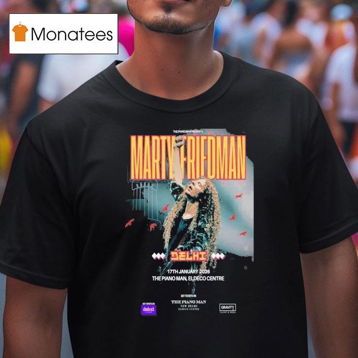 Marty Friedman Jan The Piano Man T Shirt Marty Friedman Jan The Piano Man T Shirt