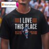 Matthew Schaefer I Love This Place Long Island New York T Shirt