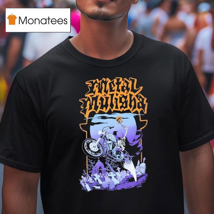 Metal Mulisha Raise Hell Skeleton Motor Halloween T Shirt Metal Mulisha Raise Hell Skeleton Motor Halloween T Shirt