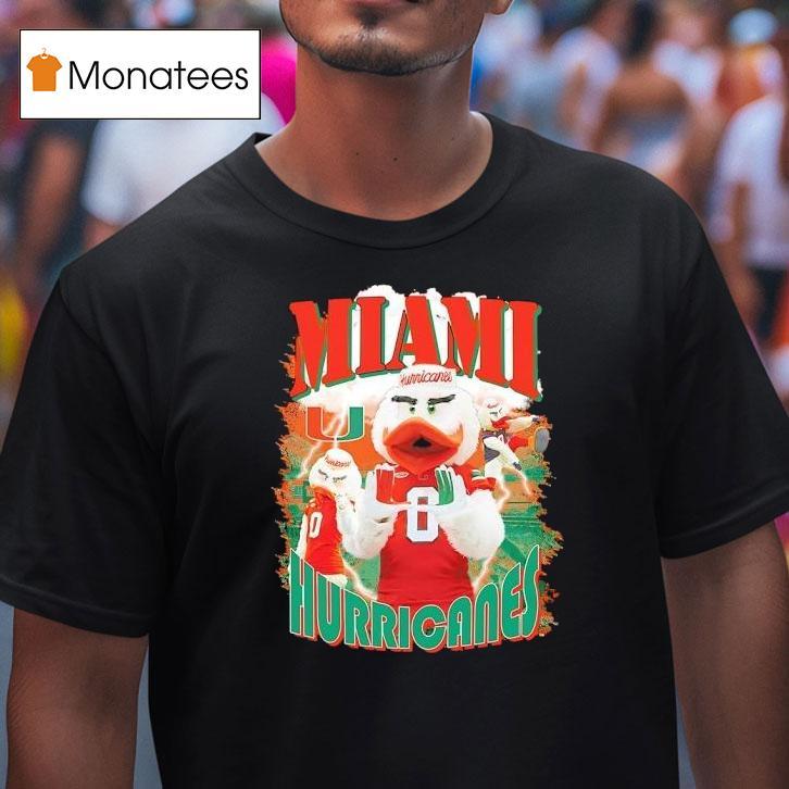 Miami Hurricanes Football Masco T Shirt Miami Hurricanes Football Masco T Shirt