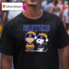 Milwaukee Brewers Snoopy Christmas T Shirt