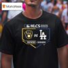 Milwaukee Brewers Vs Los Angeles Dodgers National League Championship Series Batter S Box Baseball T Shirt