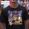 Minnesota Vikings Players J J Mccarthy Justin Jefferson Signatures T Shirt