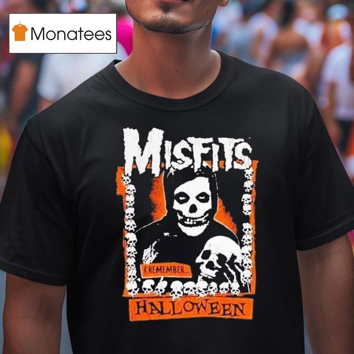 Misfits Remember Halloween T Shirt Misfits Remember Halloween T Shirt
