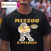 Missouri Football Beau Pribula Retro Baller Logo T Shirt