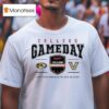 Missouri Tigers Vs Vanderbilt Commodores College Gameday T Shirt