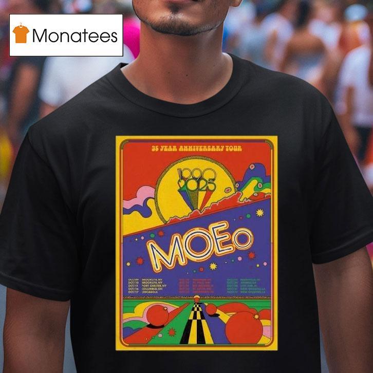 Moe Years Anniversary Tour T Shirt Moe Years Anniversary Tour T Shirt