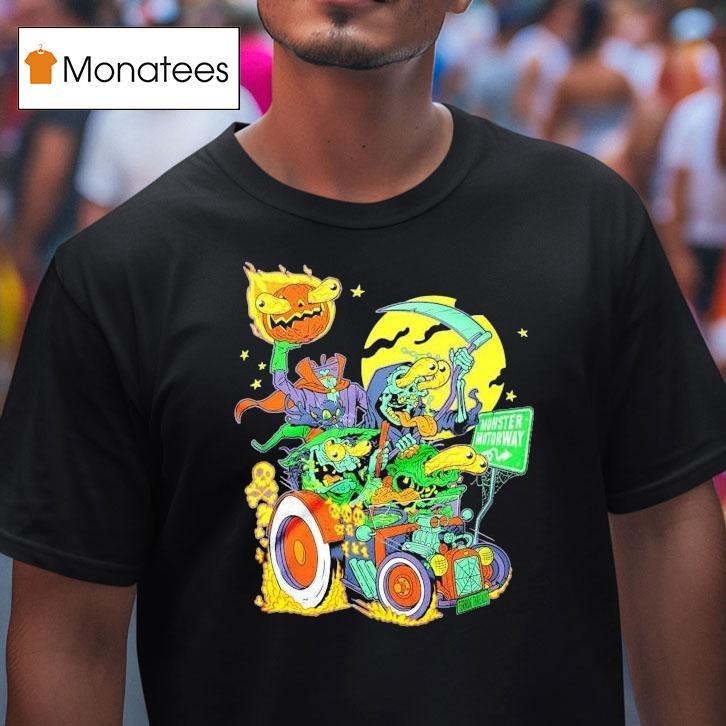 Monster Motorway Halloween T Shirt Monster Motorway Halloween T Shirt
