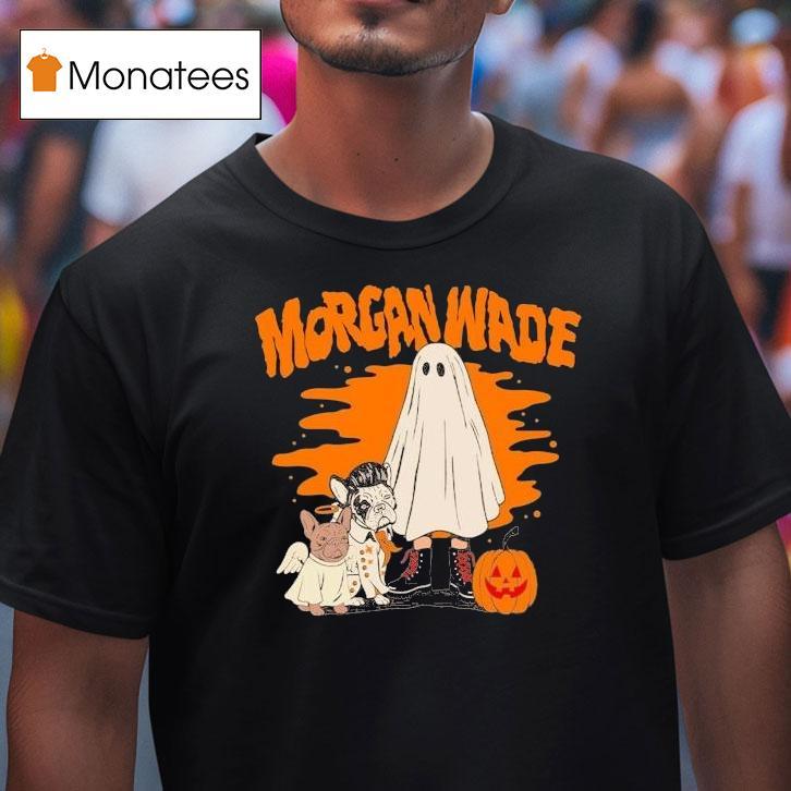 Morgan Wade Trick Or Treating Ghost Bulldog Halloween T Shirt Morgan Wade Trick Or Treating Ghost Bulldog Halloween T Shirt