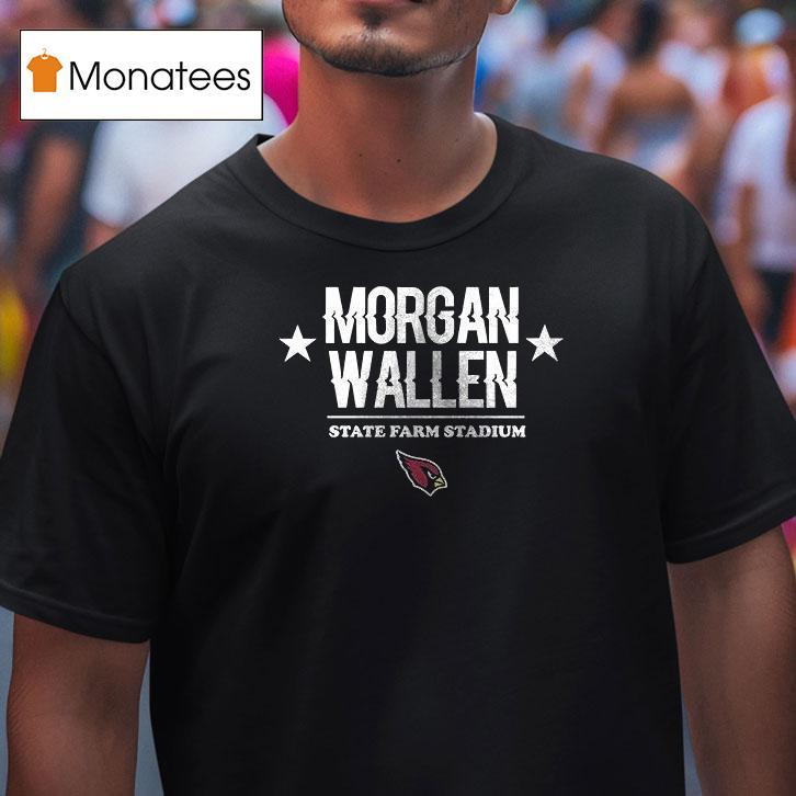 Morgan Wallen X Arizona Cardinals State Farm Stadium I M The Problem Tour T Shirt Morgan Wallen X Arizona Cardinals State Farm Stadium I M The Problem Tour T Shirt