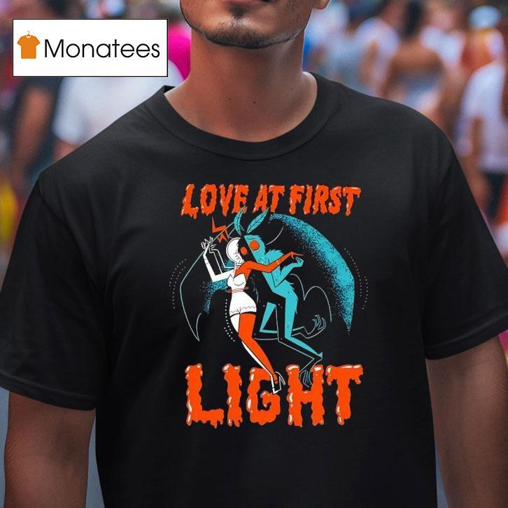 Mothman Love At First Ligh T Shirt Mothman Love At First Ligh T Shirt