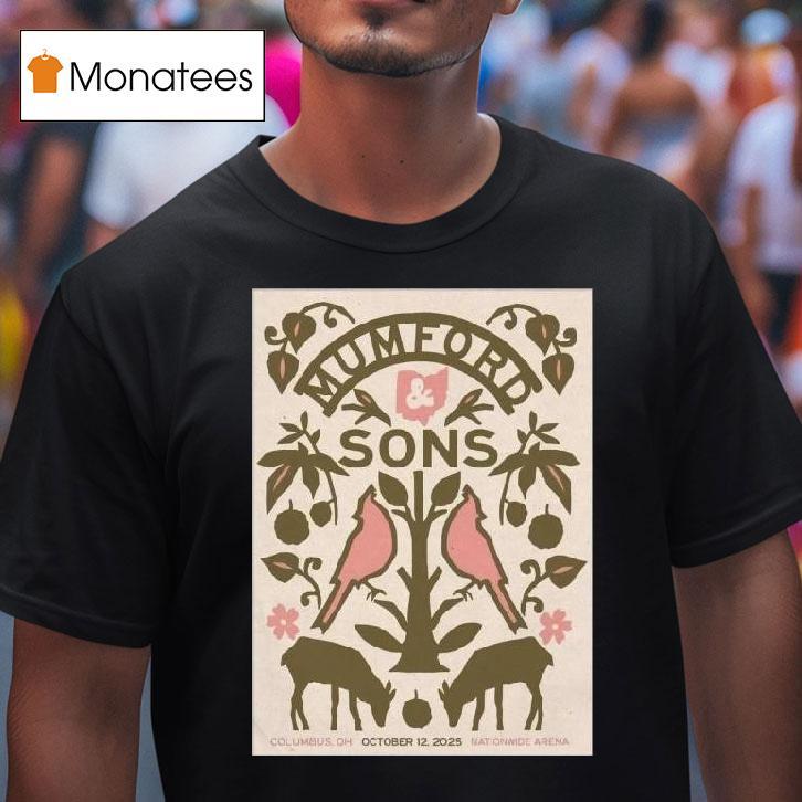 Mumford And Sons Columbus Oh October T Shirt Mumford And Sons Columbus Oh October T Shirt