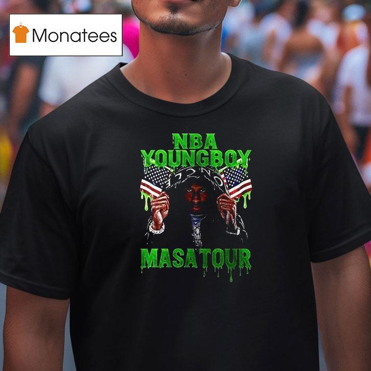 Nba Youngboy Masa Tour Graphic Roster T Shirt Nba Youngboy Masa Tour Graphic Roster T Shirt