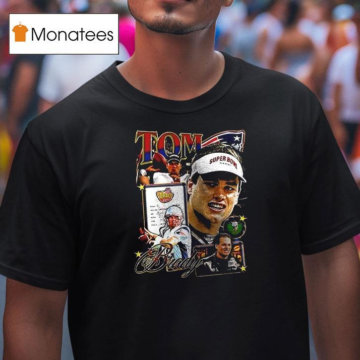 New England Patriots Tom Brady Th Round To The Goat Signature T Shirt New England Patriots Tom Brady Th Round To The Goat Signature T Shirt