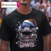 New York Giants Nfl Helmet Merry Christmas T Shirt