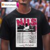 Niis October Tour T Shirt