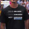 Normal Heartbeat Deceased Heartbeat Heartbeat Watching Golden State Warriors T Shirt