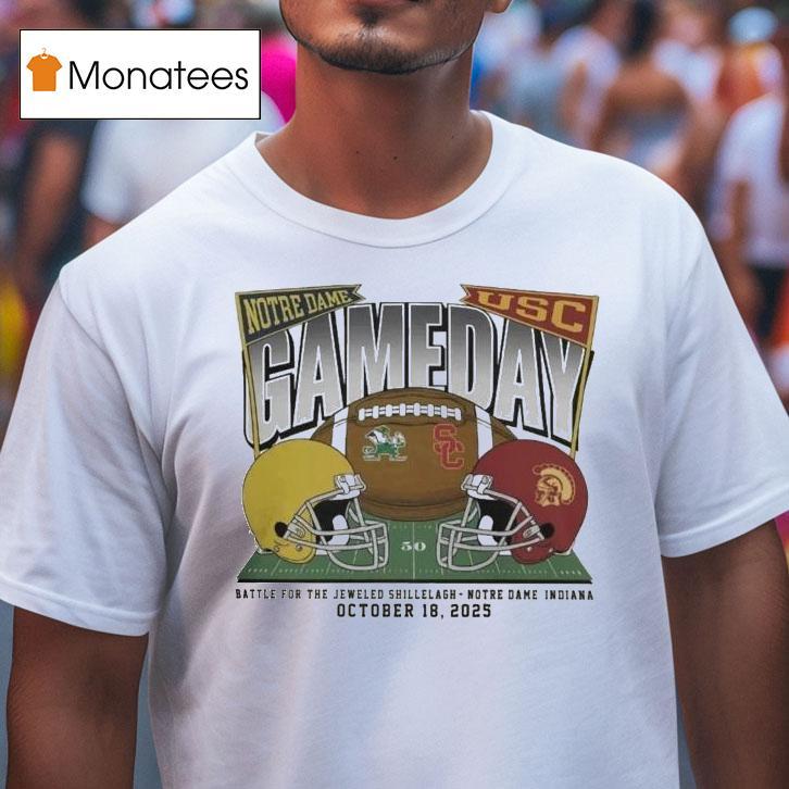 Notre Dame Fighting Irish Football Vs Usc Trojans October Helme T Shirt Notre Dame Fighting Irish Football Vs Usc Trojans October Helme T Shirt