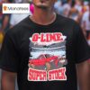 O Line Pulling Team Super Stock Pickup Truck T Shirt