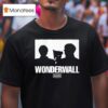 Oasis Wonderwall Silhouette Celebrate Years Of Wonderwall By Iconic T Shirt