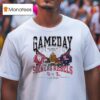 Oklahoma Sooners Vs Ole Miss Rebels Gaylord Family Oklahoma Memorial Stadium T Shirt