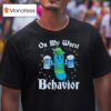 Oktoberfest On My Wurst Behavior Funny German Men Women T Shirt