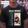 Olly Murs Years Of Hits Live Summer Shows T Shirt