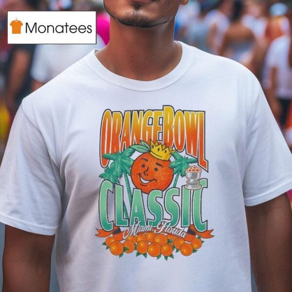 Orange Bowl Classic College Football Playoff Miami Beach T Shirt