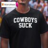 Philadelphia Eagles Cowboys Suck Fan T Shirt