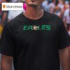 Philadelphia Eagles X Georgia Bulldogs Logo Mashup T Shirt