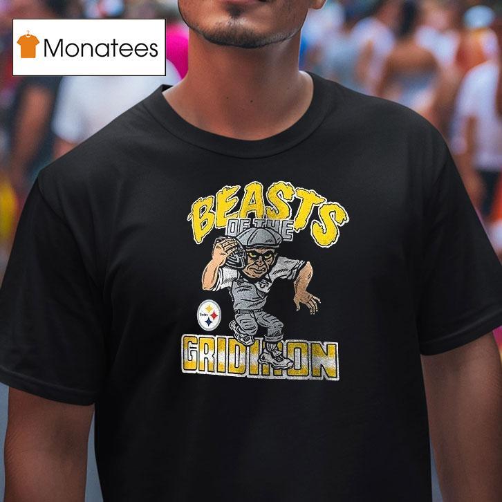 Pittsburgh Slers Beasts Of The Gridiron Halloween Ar T Shirt Pittsburgh Slers Beasts Of The Gridiron Halloween Ar T Shirt