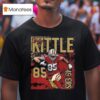 Premium George Kittle San Francisco Ers Football Number Illustration T Shirt