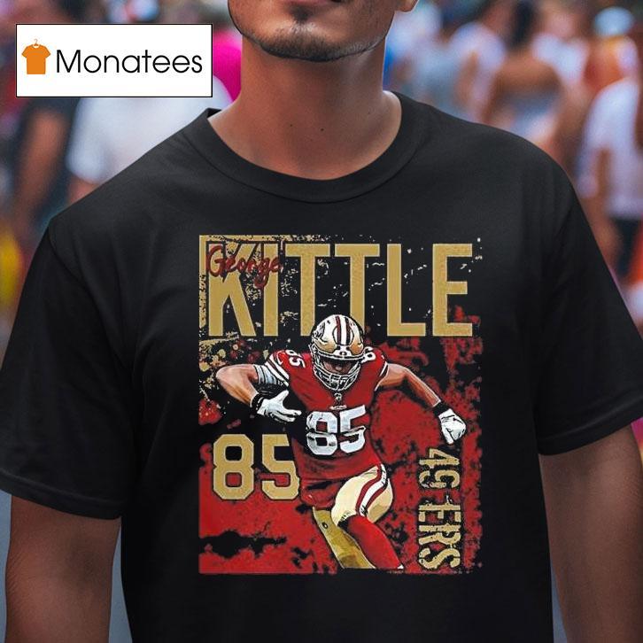Premium George Kittle San Francisco Ers Football Number Illustration T Shirt Premium George Kittle San Francisco Ers Football Number Illustration T Shirt